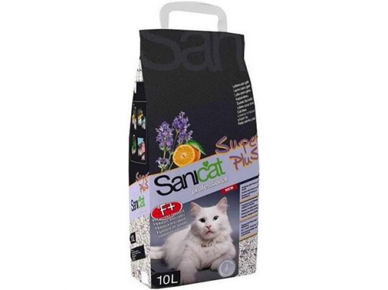 Фото - Sanicat (Саникет) Professional Super Plus - впитывающий наполнитель для кошачьего туалета с ароматом лаванды и апельсина наповнювачі Sanicat (Саникет) Professional Super Plus - впитывающий наполнитель для кошачьего туалета с ароматом лаванды и апельсина
