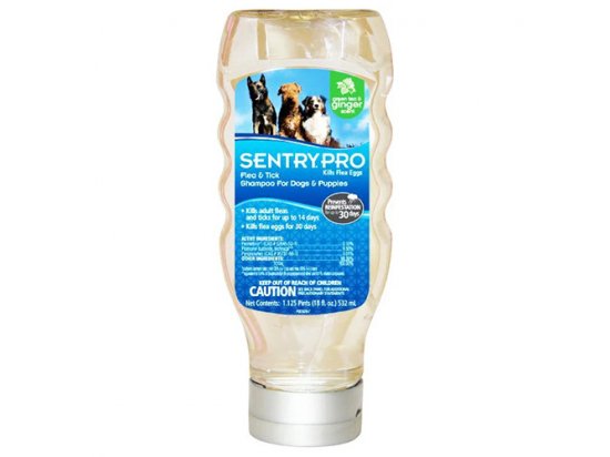 Фото - SENTRY ІМБИР (Ginger) шампунь від бліх та кліщів для собак від бліх та кліщів SENTRY ІМБИР (Ginger) шампунь від бліх та кліщів для собак