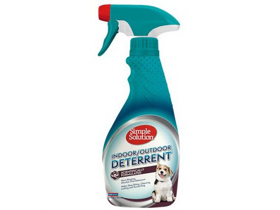 Фото - Simple Solution INDOOR OUTDOOR DETERRENT спрей-антигрызин для щенков, 480 мл коррекция поведения Simple Solution INDOOR OUTDOOR DETERRENT спрей-антигрызин для щенков, 480 мл
