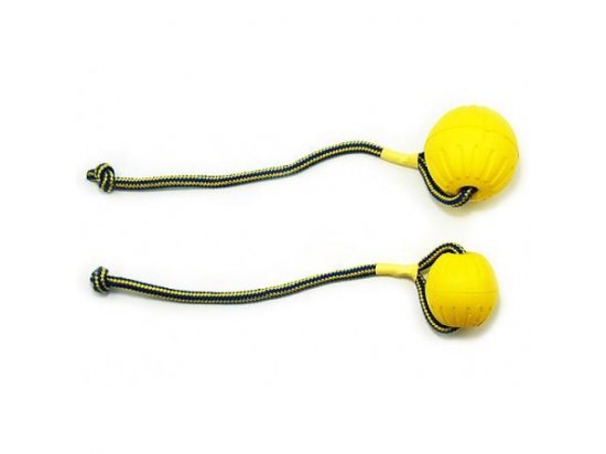 Фото - StarMark Swing&Fling Fetch Ball іграшка для собак, м'яч на мотузці іграшки StarMark Swing&Fling Fetch Ball іграшка для собак, м'яч на мотузці