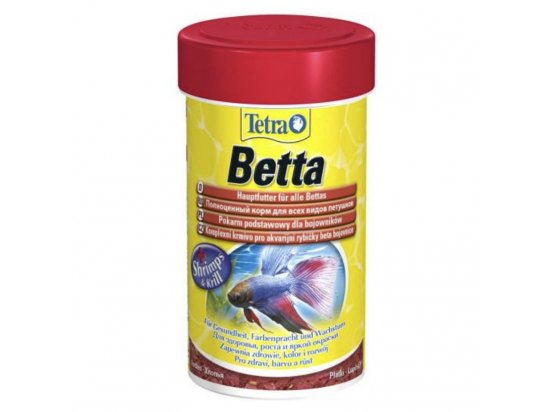 Фото - Tetra BETTA корм для рыб - петушков, хлопья корм для рыб Tetra BETTA корм для рыб - петушков, хлопья