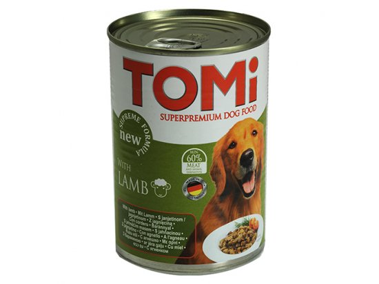 Фото - TOMi Lamb консервы для собак - кусочки в соусе, ягненок в соусе влажный корм (консервы) TOMi Lamb консервы для собак - кусочки в соусе, ягненок в соусе