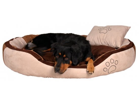 Фото 2 -  лежаки, матрасы, коврики и домики Trixie BONZO BED Спальное место для собак БЕЖ/КОРИЧНЕВЫЙ