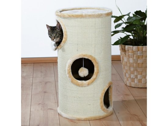 Фото - когтеточки, с домиками Trixie Samuel Cat Tower Когтеточка-домик для кошки Башня