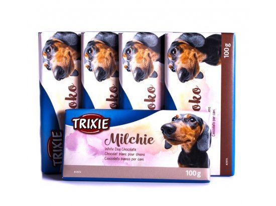 Фото 3 -  ласощі Trixie Темний шоколад для собак