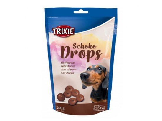 Фото - Trixie Дропси для собак зі смаком шоколаду ласощі Trixie Дропси для собак зі смаком шоколаду