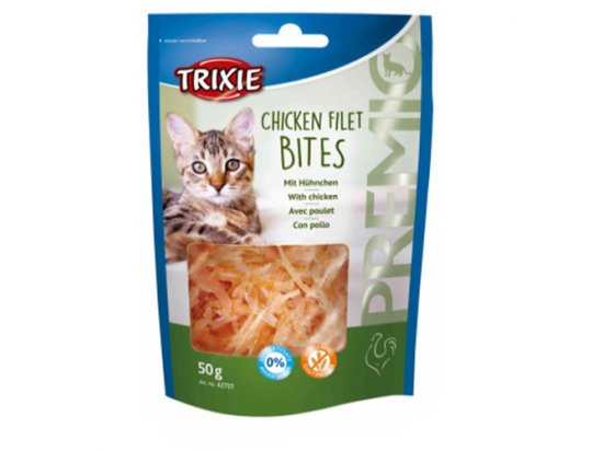 Фото - Trixie Лакомство для кошек кусочки куриного филе лакомства Trixie Лакомство для кошек кусочки куриного филе