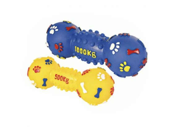 Фото - Trixie DUMBBELL игрушка для собак гантель со звуком игрушки Trixie DUMBBELL игрушка для собак гантель со звуком