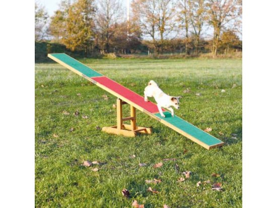 Фото 2 -  дрессировка и спорт Trixie Agility Seesaw Доска-качалка тренировочная для собак (3213)