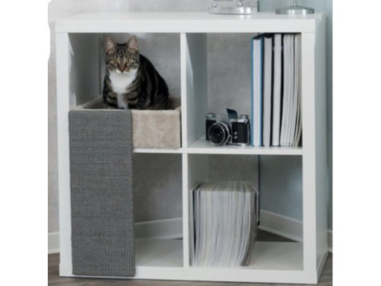 Фото 2 -  спальні місця, лежаки Trixie BED for SHELVES драпак на полицю з лежаком (44085)