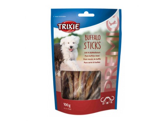 Фото - Trixie Buffalo Sticks - Ласощі для собак, палички з буйвола ласощі Trixie Buffalo Sticks - Ласощі для собак, палички з буйвола