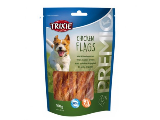 Фото - Trixie (Трикси) CHICKEN FLAGS лакомство для собак с куриной грудкой лакомства Trixie (Трикси) CHICKEN FLAGS лакомство для собак с куриной грудкой