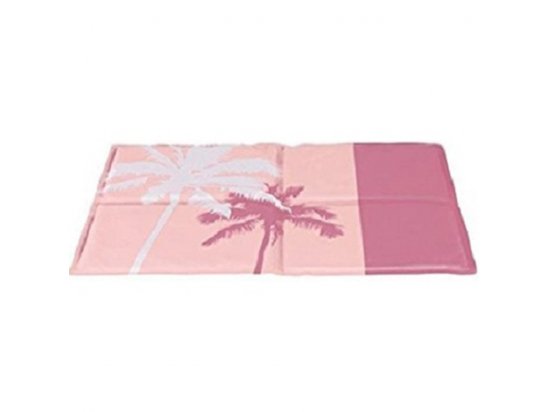 Фото 2 -  лежаки, матрасы, коврики и домики Trixie Cooling Mat - Подстилка охлаждающая для собак и кошек РОЗОВАЯ
