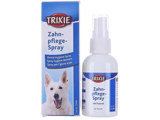 Фото - для зубів та пащі Trixie Dental Hygiene Spray - Дентал спрей для собак із фтором (2548), 50 мл