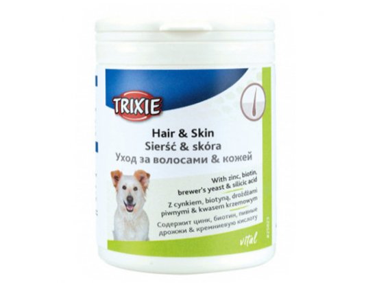 Фото - Trixie HAIR & SKIN витамины для шерсти и кожи собак харчові добавки Trixie HAIR & SKIN витамины для шерсти и кожи собак