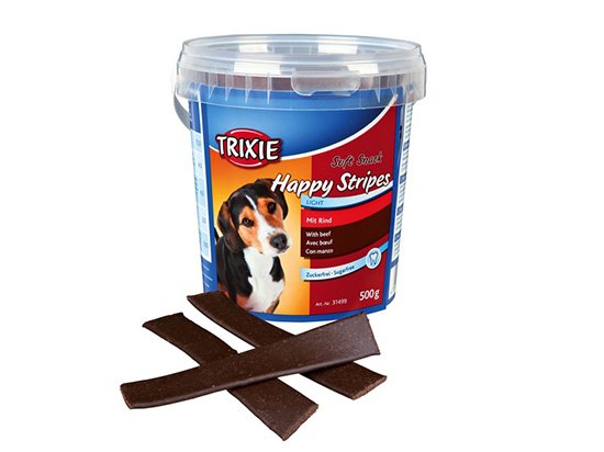 Фото - Trixie Happy Stripes - Лакомство для собак всех пород с говядиной лакомства Trixie Happy Stripes - Лакомство для собак всех пород с говядиной