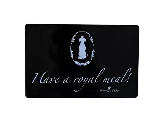 Фото - Trixie HAVE A ROYAL MEAL - килимок під миски для собак (24472) миски, напувалки, фонтани Trixie HAVE A ROYAL MEAL - килимок під миски для собак (24472)