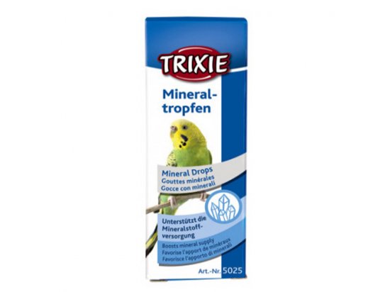 Фото - Trixie MINERAL DROPS капли для птиц с минералами вітаміни та мінерали Trixie MINERAL DROPS капли для птиц с минералами