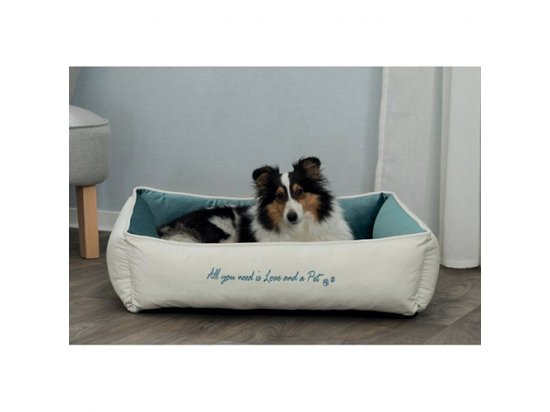 Фото - Trixie PETS HOME спальне місце для собак та кішок КРЕМ / БІРЮЗА лежаки, матраси, килимки та будиночки Trixie PETS HOME спальне місце для собак та кішок КРЕМ / БІРЮЗА