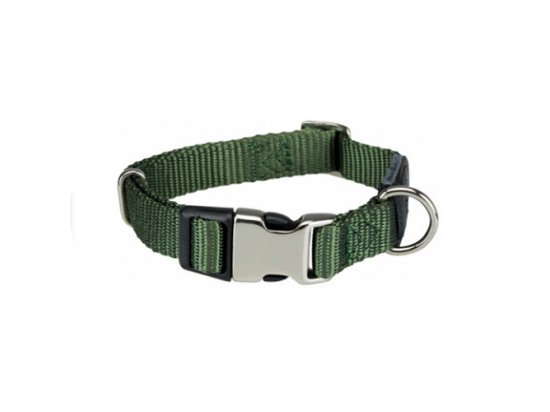 Фото 2 -  амуніція Trixie PREMIUM COLLAR нашийник з металевою клямкою для собак