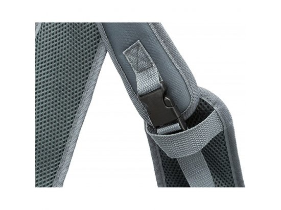 Фото 2 -  переноски, сумки, рюкзаки Trixie SLING FRONT CARRIER переноска - рюкзак для кошек и собак, ГОЛУБАЯ (28883)