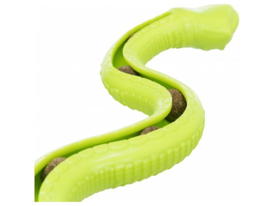 Фото 6 -  іграшки Trixie SNACK-SNAKE змія для ласощів - іграшка для собак, 42 см