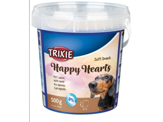 Фото - Trixie Soft Snack Happy Hearts - Ласощі для собак з ягнятком та рисом ласощі Trixie Soft Snack Happy Hearts - Ласощі для собак з ягнятком та рисом