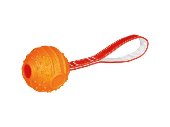 Фото - Trixie Soft & Strong BALL WITH ROPE игрушка для собак, мяч на веревке, резина игрушки Trixie Soft & Strong BALL WITH ROPE игрушка для собак, мяч на веревке, резина