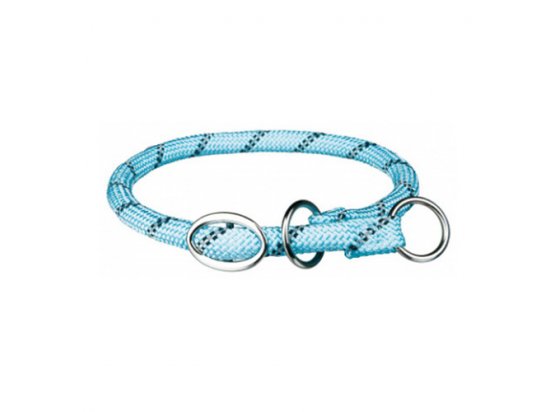 Фото - Trixie SPORTY ROPE COLLAR нашийник - зашморг для собак, блакитний амуніція Trixie SPORTY ROPE COLLAR нашийник - зашморг для собак, блакитний
