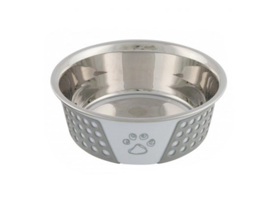 Фото - Trixie STAINLESS STEEL BOWL миска металлическая с силиконовым покрытием (2525) миски, поилки, фонтаны Trixie STAINLESS STEEL BOWL миска металлическая с силиконовым покрытием (2525)