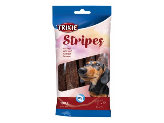 Фото 2 -  ласощі Trixie STRIPES жувальні палички для собак