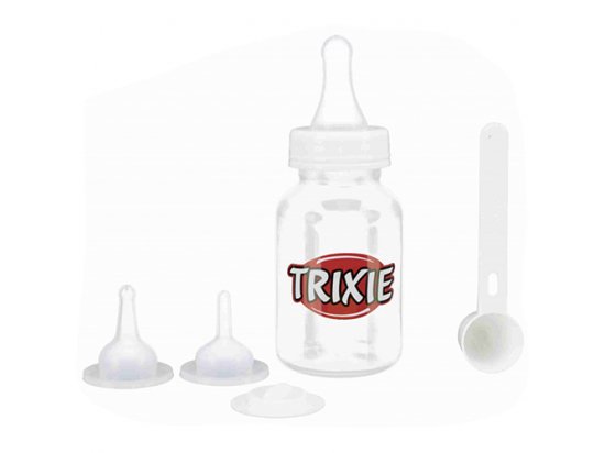 Фото - замінники котячого молока Trixie SUCKLING BOTTLE SET набір для вигодовування цуценята і кошенят (24210)