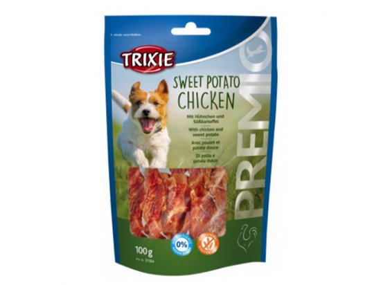 Фото - Trixie (Трикси) SWEET POTATO CHICKEN лакомство для собак с курицей и картофелем ласощі Trixie (Трикси) SWEET POTATO CHICKEN лакомство для собак с курицей и картофелем