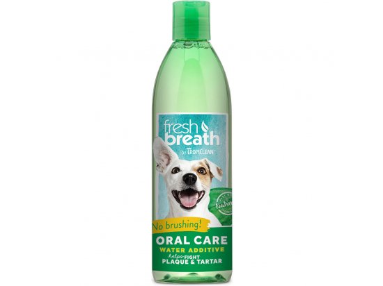 Фото - для зубів та пащі Tropiclean FRESH BREATH (СВІЖЕ ДИХАННЯ) добавка у воду для собак, 473 мл