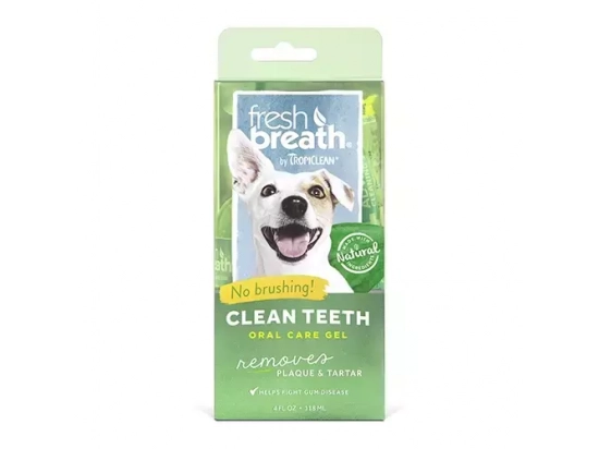Фото 2 -  повсякденна косметика Tropiclean CLEAN TEETH GEL гель для догляду за ротовою порожниною