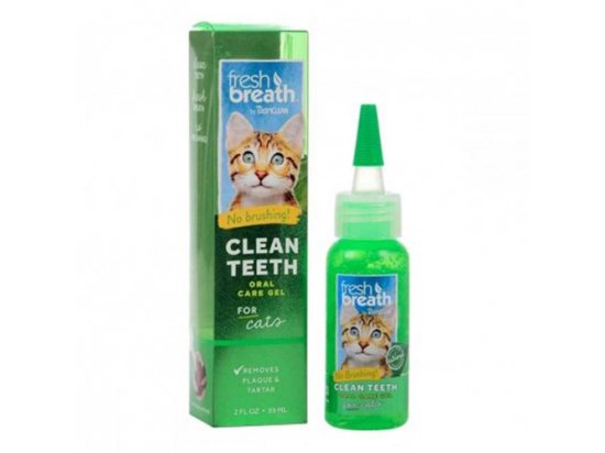 Фото - повседневная косметика Tropiclean (Тропиклин) CLEAN TEETH GEL (ЧИСТЫЕ ЗУБЫ) гель для кошек