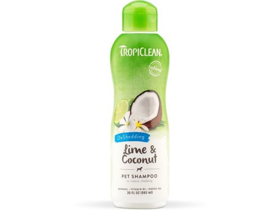 Фото - Tropiclean LIME & COCONUT шампунь ПРОТИВ ЛИНЬКИ для собак и котов повседневная косметика Tropiclean LIME & COCONUT шампунь ПРОТИВ ЛИНЬКИ для собак и котов
