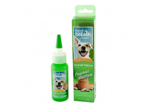 Фото - Tropiclean ORAL CARE GEL PEANUT BUTTER гель для чищення зубів у собак, арахісове масло повсякденна косметика Tropiclean ORAL CARE GEL PEANUT BUTTER гель для чищення зубів у собак, арахісове масло