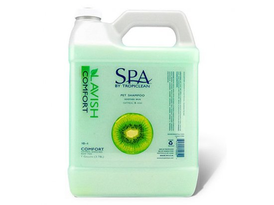 Фото 2 -  повсякденна косметика Tropiclean SPA COMFORT PET SHAMPOO шампунь із заспокійливою дією для собак та кішок