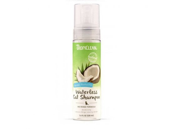 Фото - Tropiclean WATERLESS SHAMPOO FOR CATS шампунь-піна проти лупи для котів повсякденна косметика Tropiclean WATERLESS SHAMPOO FOR CATS шампунь-піна проти лупи для котів