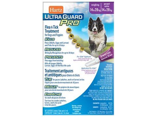 Фото 4 -  від бліх та кліщів Hartz Ultra Guard PRO (5 в 1) краплі від бліх, яєць бліх, личинок бліх, кліщів та комарів УПАКОВКА (3 піпетки)