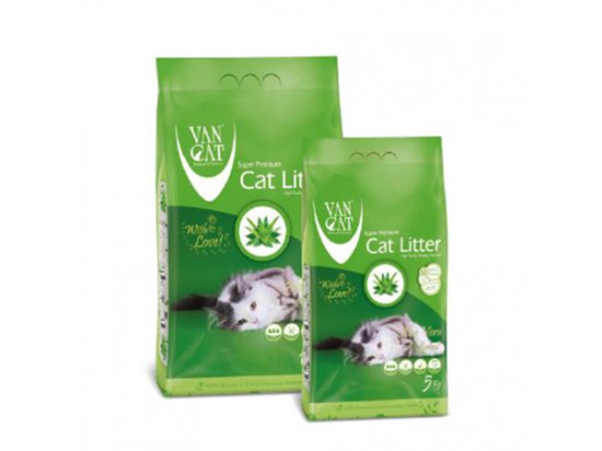 Фото - Van Cat (Ван Кет) ALOE VERA (АЛОЕ ВЕРА КОМКУЮЩИЙСЯ) бентонитовый наполнитель для котов наполнители Van Cat (Ван Кет) ALOE VERA (АЛОЕ ВЕРА КОМКУЮЩИЙСЯ) бентонитовый наполнитель для котов