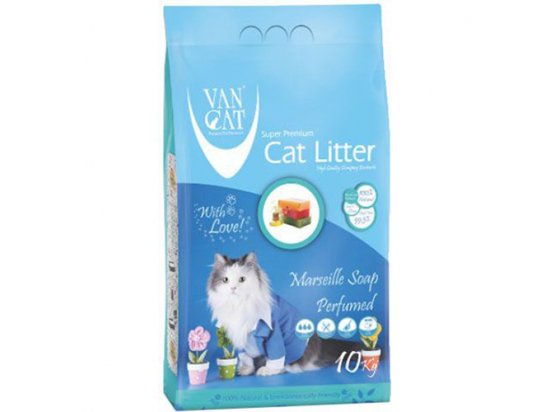 Фото - Van Cat (Ван Кет) MARSEILLE SOAP (МАРСЕЛЬСЬКЕ МИЛО ГРУДКУЄТЬСЯ) бентонітовий наповнювач для котів наповнювачі Van Cat (Ван Кет) MARSEILLE SOAP (МАРСЕЛЬСЬКЕ МИЛО ГРУДКУЄТЬСЯ) бентонітовий наповнювач для котів