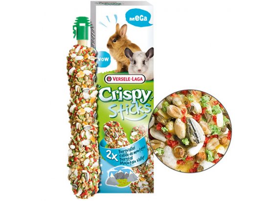 Фото - Versele-Laga CRISPY MEGA STICK MOUNTAIN лакомство для кроликов, шиншилл ГОРНАЯ ДОЛИНА,140 г (2 шт.) лакомства Versele-Laga CRISPY MEGA STICK MOUNTAIN лакомство для кроликов, шиншилл ГОРНАЯ ДОЛИНА,140 г (2 шт.)