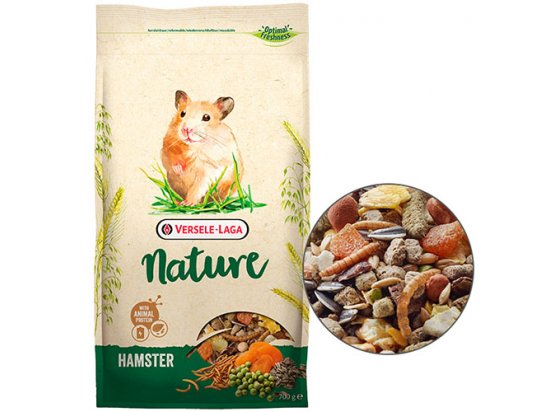 Фото - Versele-Laga HAMSTER NATURE суперпреміум корм для хом'яків, 700 г корм для гризунів Versele-Laga HAMSTER NATURE суперпреміум корм для хом'яків, 700 г