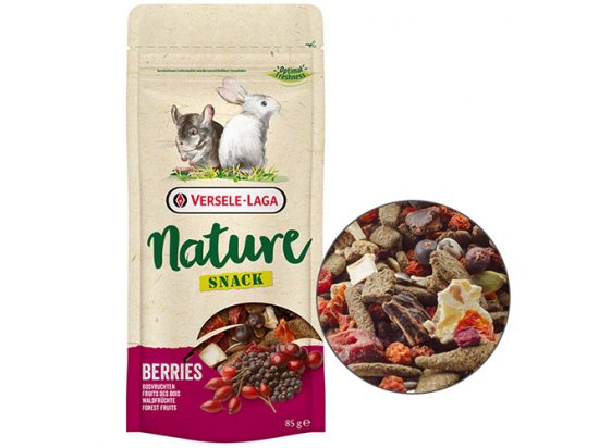 Фото - Versele-Laga NATURE SHACK BERRIES дополнительный корм лакомство для кроликов и грызунов, 85 г корм для грызунов Versele-Laga NATURE SHACK BERRIES дополнительный корм лакомство для кроликов и грызунов, 85 г
