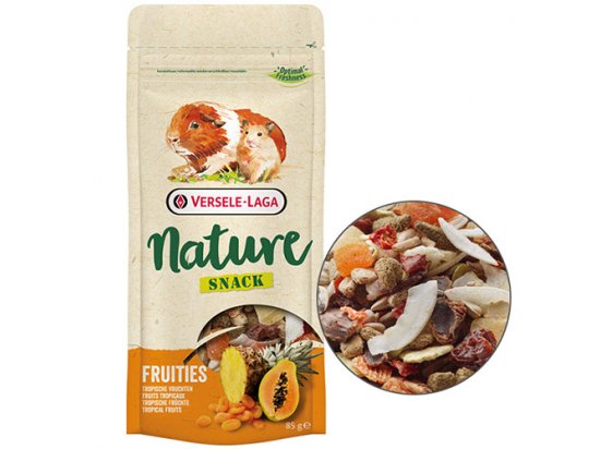 Фото - Versele-Laga NATURE SNACK FRUITIES додатковий корм ласощі для кроликів та гризунів, 85 г корм для гризунів Versele-Laga NATURE SNACK FRUITIES додатковий корм ласощі для кроликів та гризунів, 85 г