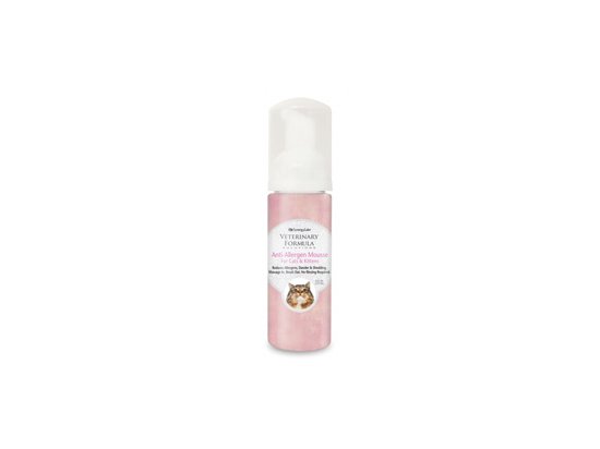 Фото - Veterinary Formula Anti-Allergen Mousse шампунь без води для котів лікувальні засоби Veterinary Formula Anti-Allergen Mousse шампунь без води для котів