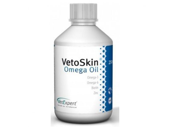 Фото - для шкіри та шерсті VetExpert (ВетЕксперт) VETOSKIN OIL (ВЕТОСКІН ОЛІЯ) для собак і кішок