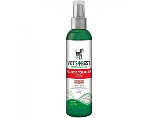 Фото - лечебная косметика Vets Best (Ветс Бест) ALLERGY ITCH RELIEF SPRAY (ПРИ АЛЛЕРГИИ И ЗУДЕ) спрей для собак